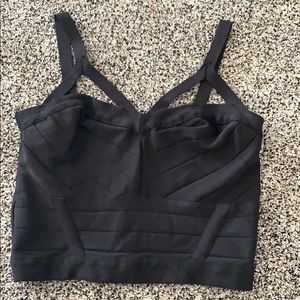 Bebe crop tank